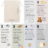 DR Cotton Muslin Drawstring Bags 5×7?Inch – 12?Pack Unbleached Reusable Favor Pouches for Crafts, Herbs, Gifts & Pantry Storage?|?Heavyweight?144?...