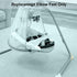 Replacement Parts for Fisher-Price Cradle 'n Swing - T4522 ~ Butterfly Model ~ Fits Other Models as Well ~ Replacement Elbow Feet...