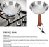 Non Stick Frying Pan, Skillet Omelette Pan for Induction Cooking, Gas or Electric, Non Stick Frying Pan, Egg Frying Pan, Stainless Steel Frying Pa...