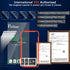 Ferilinso 3 Pack Screen Protector for iPhone 14 Plus iPhone 14 Pro Max with 2 Pack Tempered Glass Camera Lens Protector Phone Case FrienDly Access...