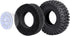 Hobbypark Soft Rubber SCX24 Tires 1.0 Rock Crawler for 1/18 TRX4M Axial SCX24 Gladiator Bronco C10 JLU Deadbolt B17 Betty 1/18 1/24 RC Crawler Car...