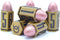 HEAVY METAL Bullet Dice Set - Six Pure Brass Metal D6 Dice of Bullet Size and Shape - Great for DND, Warhammer 40k, Role Playing Games, Homebrews,...