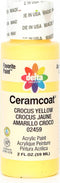 Delta Creative Ceramcoat Acrylic Paint in Assorted Colors (2 oz), 2459, Crocus Yellow...