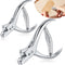 2 Pieces Pattern Notcher Stainless Steel Pattern Notcher Paper Notcher Pattern Punch Tool Designer Tailor Sewing Pliers Tailors Proofing Pliers Pa...
