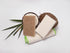 Natural Kitchen Sponge- Coconut Base Dish Sponge and Rayon derived from Bamboo Dishcloth Bundle- 12 Coconut Scrubbers & 4 Pieces Rayon derived fro...