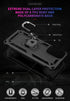Military Grade Drop Impact for Samsung Galaxy A23 5G Case 360 Metal Rotating Ring Kickstand Holder Armor Heavy Duty Shockproof Case for Galaxy A23...