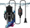 Small Aquarium Heater,Submersible Adjustable Mini Fish Tank Heater 10W,Betta Heater with External Temperature Controller,LED Temperature Display, ...