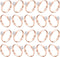 Junkin 48 Pieces Ring Bridal Wedding Fake Rings Decorations Diamond Engagement Rings Bridal Shower Rings Diamond Rings for Party Supply (Rose Gold...