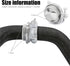 5Pack 1 inch NM Cable Clamp Type Connectors for Metallic Conduit Protect Cables Silver-Zinc...