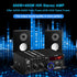 Bluetooth 5.0 Audio Power Amplifier AK-380 400W+400W 2.0 CH HiFi Stereo Amp Receiver with USB,SD,AUX,Remote Control,FM Antenna for Car Home Speake...