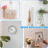 20 Pcs Self Adhesive Wall Hooks No Drill Hooks for Hanging, No-Trace Sticker Frame Hangers without Nails for Mount Wall Shelf, Heavy Duty Adhesive...