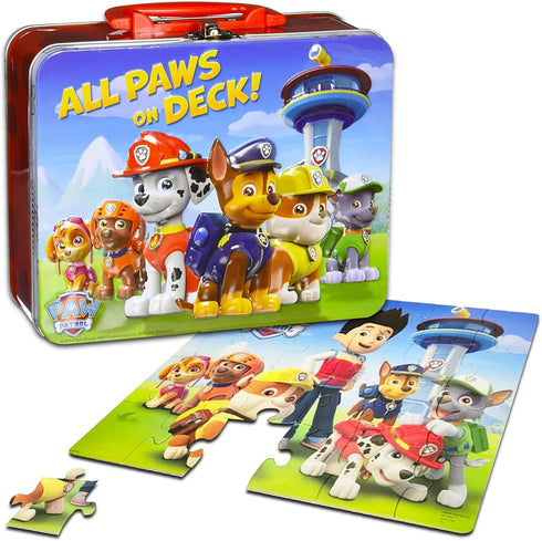PAW Patrol 24-Piece Puzzle in Tin With Handle...