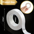 3 Rolls Thin Double-Sided Tape for Crafts, Arts, Scrapbooking,Photography, Paper Backing, Tear-by-Hand,0.4-in by 43-ft...