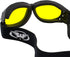 Global Vision Eliminator Motorcycle Dirt Bike Padded Airsoft Cycling Goggles Dust Storm Burning Man 3 Pair Clear Smoke & Yellow...