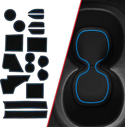 CupHolderHero fits Mitsubishi Outlander Sport Accessories 2018-2023 Premium Custom Interior Non Slip Anti Dust Cup Holder Inserts, Center Console ...
