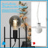 Smoke LED Globe Light Bulbs, 60 Watt Light Bulbs Soft White, 6W LED Light Bulbs, 2700k Warm White, 500 Lumen E26 Standard Base G30/G95 No Dimmable...