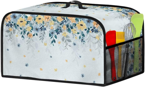 Petals Cover for Slow Cooker Stain Asistant Air Fryer Cover Pressure Cooker Cover Washable Portable for Family Gathering Potlck Easy to Clean...