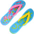 O2COOL Bocaclips - Beach Towel Clips for Beach Chairs, Patio and Pool Accessories - (Flip Flop) 2 Count...