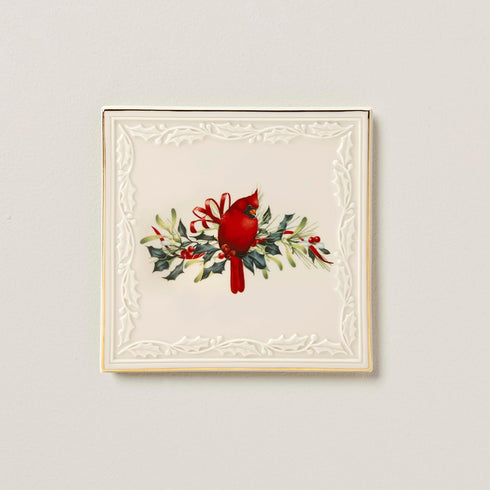 Lenox 870608 Winter Greetings Trivet, Christmas & Holiday Hosting...