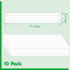 10 Pack Magnetic Sentence Strips, Dry Erase Writing Strip Erasable & Writable Lined Sentence Learning Strip for Classroom Learning Tool School, Of...