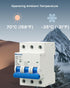 6-63A Miniature Circuit Breaker, AC 3 Pole 400V, DIN Rail Mounted 40 amp Breaker, Overload, Short-Circuit Protection, 110V / 120V Available, MCB...