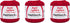 Aunt Lydia Fashion Scarlet Crochet - 3 Pack of 150y/137m - Cotton - Gauge 3 - Crochet......