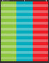 3 Column Pocket Chart (34" x 44"), TCR20324...