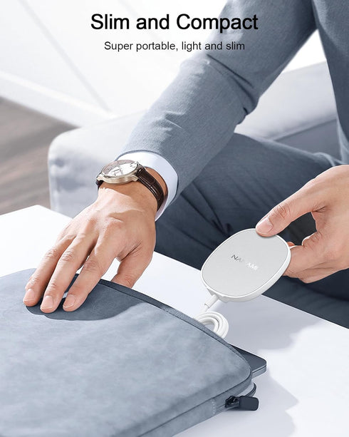 NANAMI Magnetic Wireless Charger iPhone Compatible with MagSafe Charger for iPhone 15/14/13/12 Pro/Max/Plus, Fast Wireless Charging Pad Phone Char...