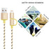 Multi Charging Cable 6.5Ft/2M MFi Certified 2Pack USB A to Lightning/Micro USB Cables 2 in 1 Nylon Braided Charge and Sync Charger Cord for iPhone...