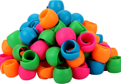New brothread 65pcs Thread Spool Savers - Prevent Thread Tails from Unwinding - No Loose Ends for Sewing and Embroidery Machine Thread Spools...