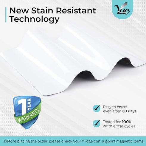 14x11 inch - Small Magnetic whiteboard for The fridge - Magnetic Dry Erase Board - Fridge whiteboard - Refrigerator whiteboard - White Board for F...