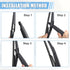 ACROPIX Rear Windshield Wiper Blade Arm Replacement Set OEM Quality Fit for Honda Civic 3-Door 5-Door Hatchback 2001-2005 - Pack of 2...