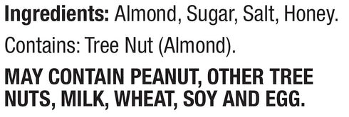 Salad Pizazz Almond Toppings Snack Mix and Salad Topping Resealable Bag, Honey Roasted, 3.5 Ounce...