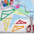 OLYCRAFT 5Pcs 5 Sizes Dog Bandana Sewing Template Set Small Reversible Sewing Quilting Acrylic Quilting Template Stencil Template Cutting Ruler fo...