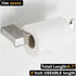RANDOM Toilet Paper Holder Polished Chrome Square Bathroom Hardware Accessories SUS 304 Stainless Steel Tissue Paper Roll Holder Nordic Minimalism...