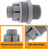 2pcs 1/2 Inch NPT Liquid Tight Connector, 180-Degree Electrical Conduit Connector Fitting...