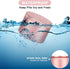 Pink Metal Pill Box Daily - Single Waterproof Travel Pill Container for Purse, Portable Pill Case for Vitamins, Fish Oil, Medicine, Cute Pill Hold...