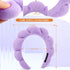 Spa Headband Face Wash Bubble Skincare Set, Makeup Skin Care Hair Accessories For Women, Sponge Puffy Grwm Get Ready Hair Band, Self Care Gifts Fo...