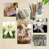 12 Yards Burlap Lace Craft Ribbon 6 Rolls Burlap Lace Ribbons in 6 Assorted Styles, Handmade Burlap Ribbons for Crafts Gifts Party, Rustic Wedding...