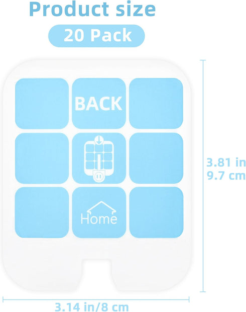 20 Pack Compatible with Safer Home Fly Trap Refill,Applicable to SH502?SH503?23005-06 and DT3005W?DT3005W-DS3,Indoor Fly Trap Plug-in Insect Trap ...