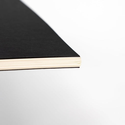 DSTELIN 10 inch x 7.5 inch, 100GSM, Blank Spiral Notebook, 2-Pack, Soft Cover, Sketch book, 120 Pages / 60 Sheets, (Black)...