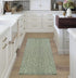 Boho Bedroom Rug,2'x4.3'Olive Green Washable Kitchen Rug Reversible Entryway Rug Throw Rug Farmhouse Hallway Rug Bedroom Floor Carpet for Foyer Ba...