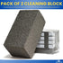 Grill Cleaning Brick, Griddle Cleaning Block, Reusable, Black, 2 Pack...