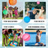 4Pcs Reusable Water Balloons Refillable Water Balloons Quick Fill Self-Sealing Soft Silicone Water Bombs Splash Balls for Fun Outdoor Water Fight ...