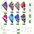 Beadthoven 56pcs Faux Leather Earrings Making Kit for Beginners, Double Sided Butterfly Wing Printed Fabric Earring Pieces with Earring Hooks Jump...