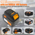 AR20DL Adapter for Ridgid to for Dewalt 20V, URUN Battery Adapter Converter for Ridgid AEG 18V Hyper Li-ion Battery Work on Dewallt 20V Power Tool...