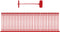 25mm(1 Inch) Red Tag Gun Barbs (Fasteners) for Any Standard Price Labels Clothing Tagging Attachers - 5000 Pcs...