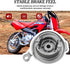 Newsmarts Motorcycle Front Rear Drum Brake Pad Shoe Drum Hub Assembly Fit for HONDA CRF50 XR50 SSR Lifan Coolster Baja Chinese Pit Bike...