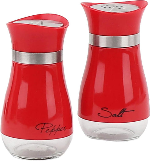 Basic Salt & Pepper Shakers - Red...