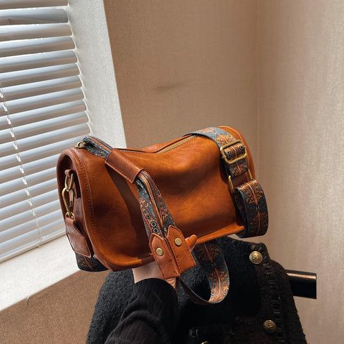 Soft Leather Crossbody Purse Bag for Women,Vintage Shoulder Handbags,Women Purses with Shoulder Strap...